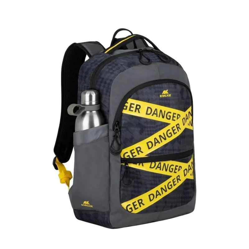 Nb backpack urban 20l 15.6-5431 grey camo rivacase