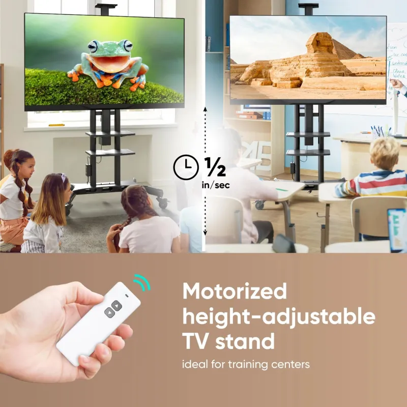 Tv set acc motor. mobile stand-50-86 black ts1881e-b onkron