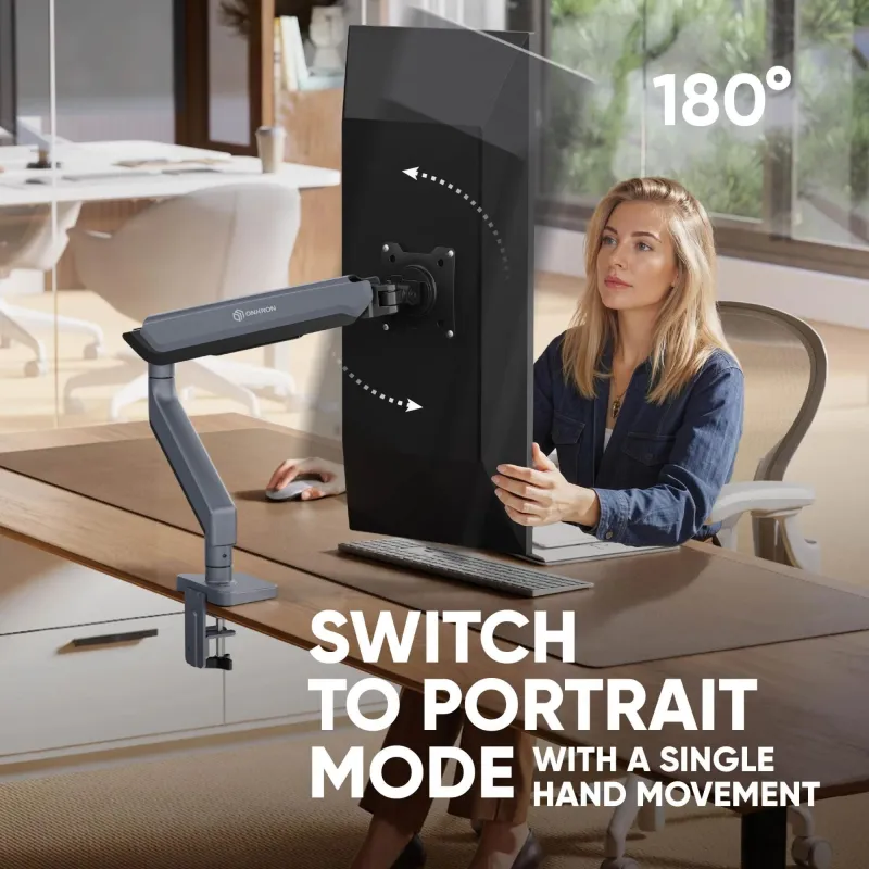 Monitor acc desk mount-17-45 graphite g95-g onkron