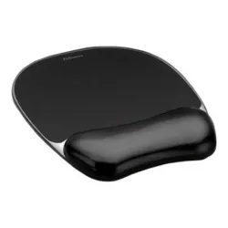 Mouse pad crystal gel-black 9112101 fellowes