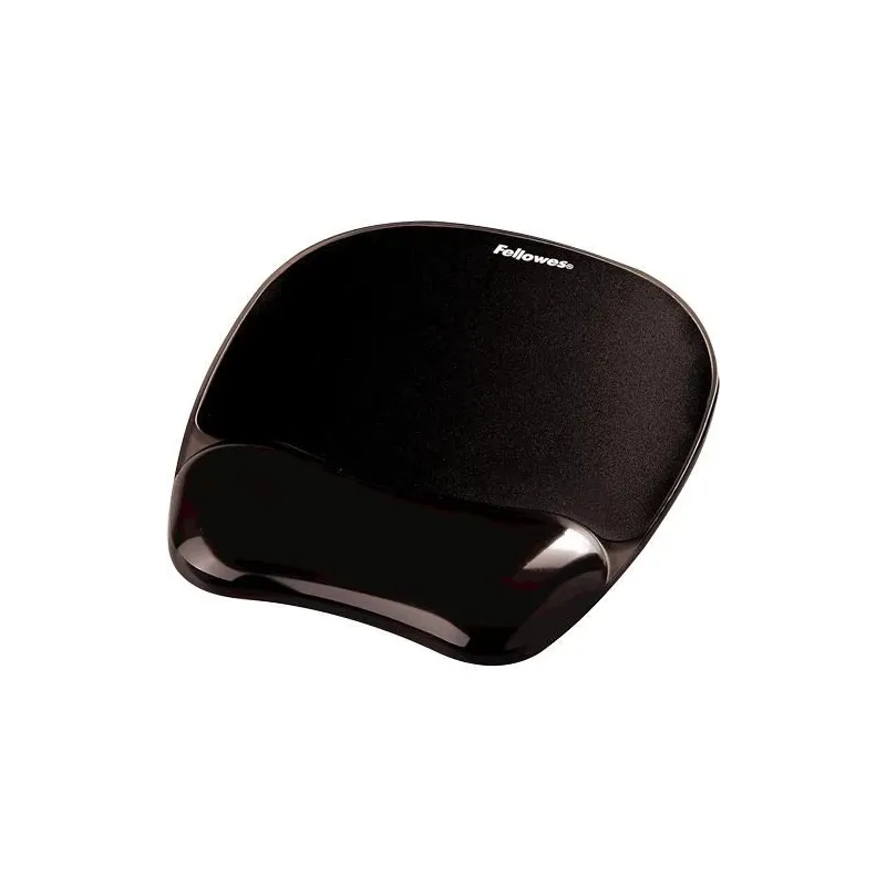 Mouse pad crystal gel-black 9112101 fellowes