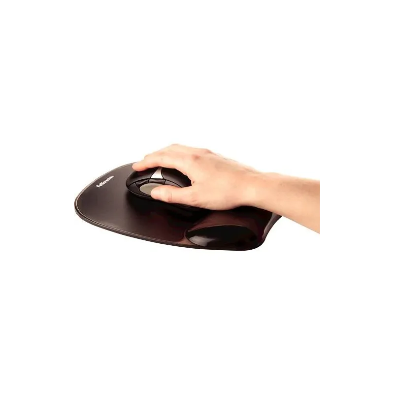 Mouse pad crystal gel-black 9112101 fellowes