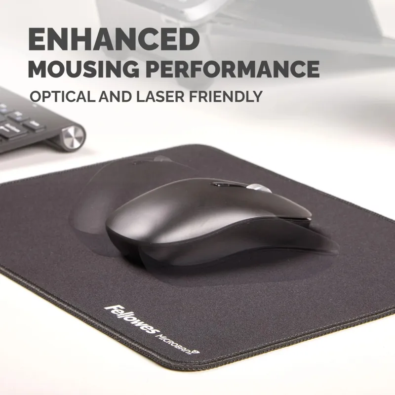 Mouse pad breyta xl-black 100138995 fellowes