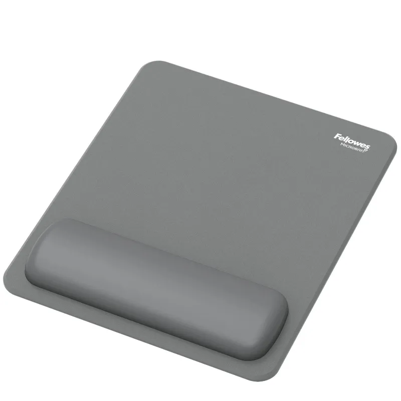 Mouse pad wrist rest-grey 100142556 fellowes