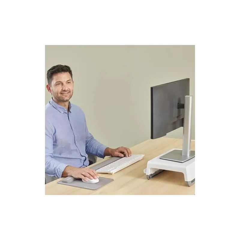 Mouse palm wrist rest-grey 100142566 fellowes