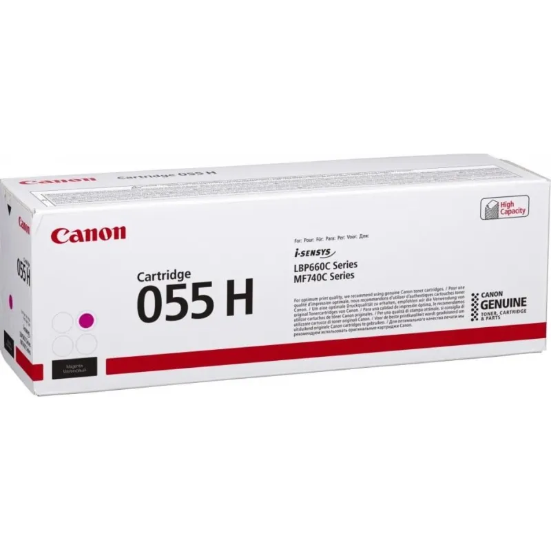 Toner magenta 5.9k crg-055hm-3018c002 canon