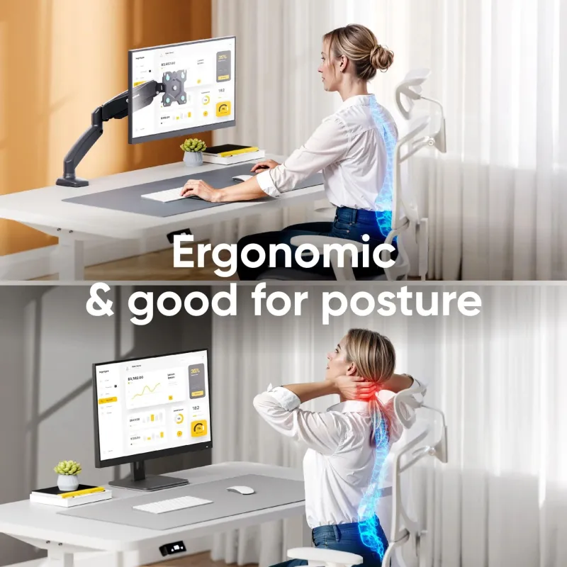 Monitor acc desk mount-13-32 black g80-b onkron