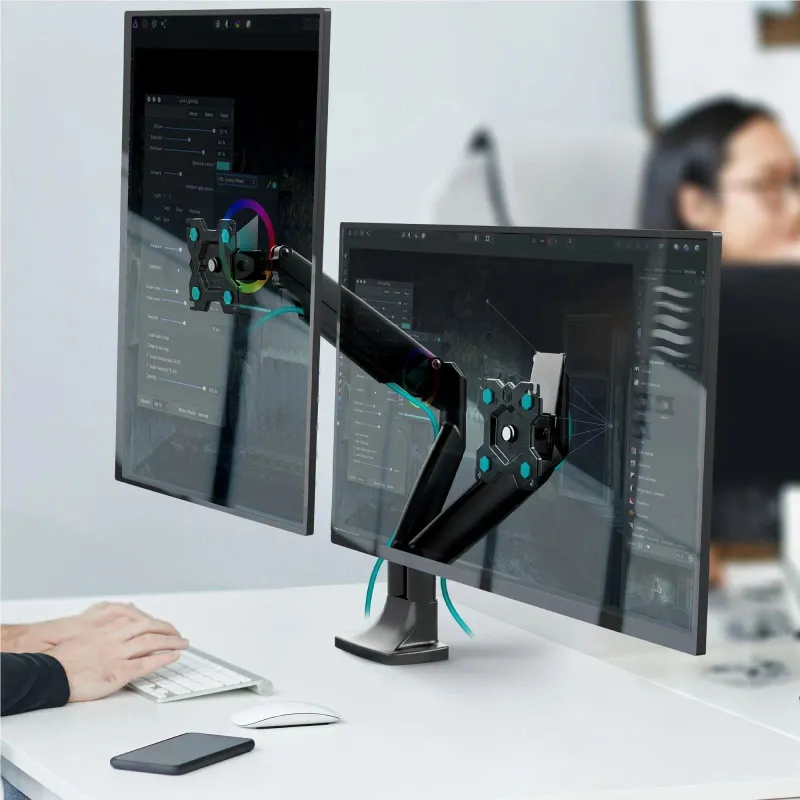 Monitor acc desk mount-13-32 black g200-b onkron