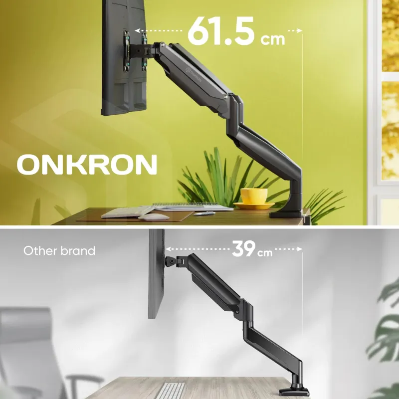 Monitor acc desk mount-13-32 black g200-b onkron