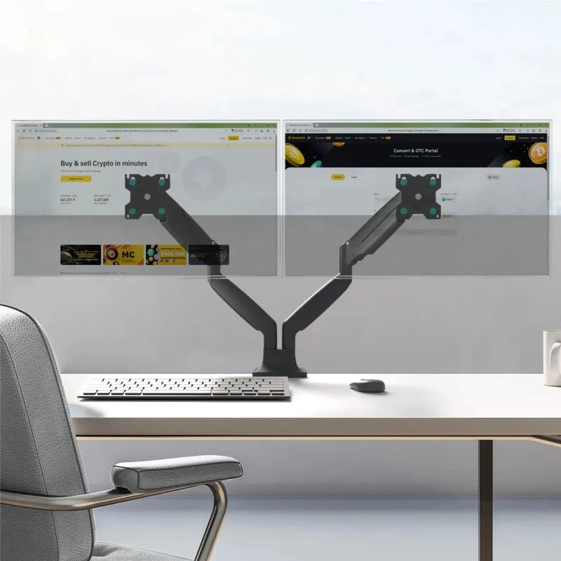 Monitor acc desk mount-13-32 black g200-b onkron