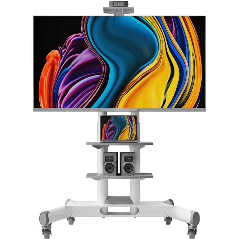 Tv set acc mobile stand-40-70-white ts1552-w onkron