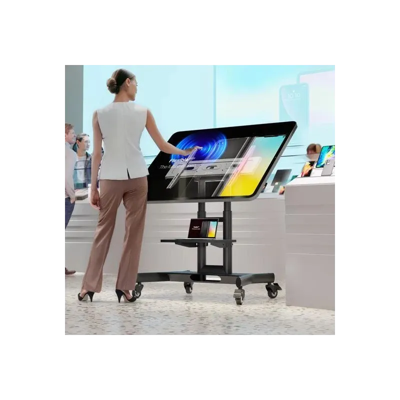 Tv set acc mobile stand-32-70-black ts1350-b onkron