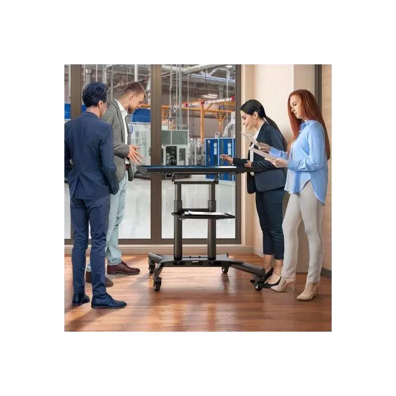 Tv set acc mobile stand-50-83-black ts1380-b onkron