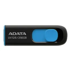 ADATA - USB Flash Drive - UV128 - 256 GB - USB 3.2 Gen1 - Black-Blue