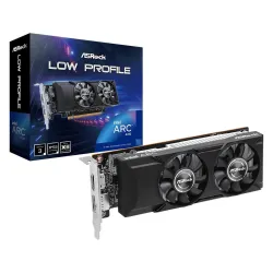 Graphics Card-ASROCK-Intel-Arc A310-2000 MHz-4 GB-GDDR6-64 bit-PCI Express x8 4.0-Active-A310LP4G
