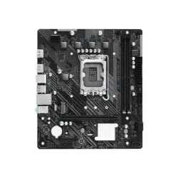 Mainboard-ASROCK-Intel H610-LGA1700-Micro-ATX-Memory DDR4-Memory slots 2-1xPCI-Express 3.0 1x-1xPCI-Express 4.0
