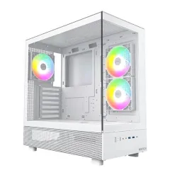 Case-MONTECH-XR-MidiTower-Not included-ATX-MicroATX-MiniITX-Colour White-XR,W,