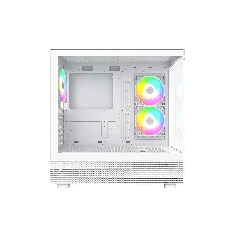 Case-MONTECH-XR-MidiTower-Not included-ATX-MicroATX-MiniITX-Colour White-XR,W,