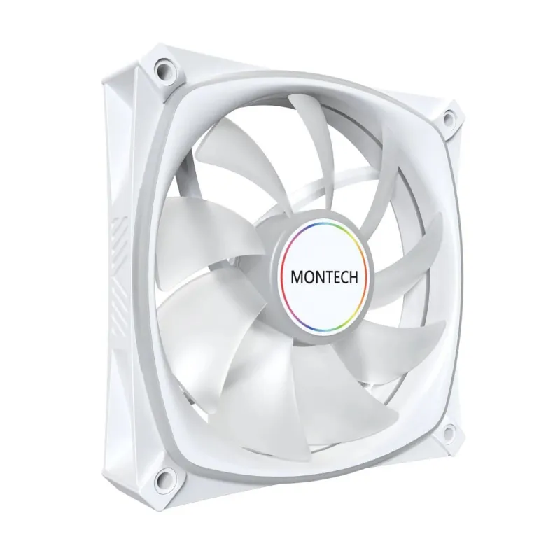 Case fan 120mm-ax120 pro white 3 in 1 montech