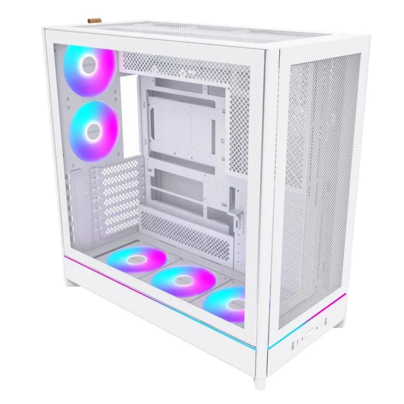 Case-MONTECH-HS01 PRO-MidiTower-Case product features Removeable HDD basket-Transparent panel-Not
