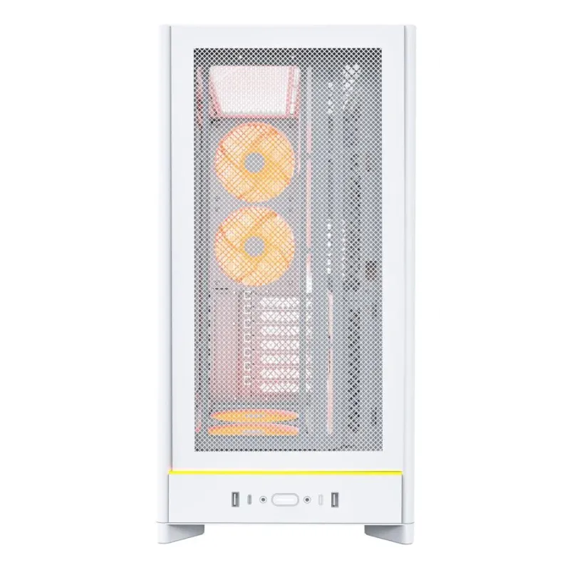 Case-MONTECH-HS01 PRO-MidiTower-Case product features Removeable HDD basket-Transparent panel-Not