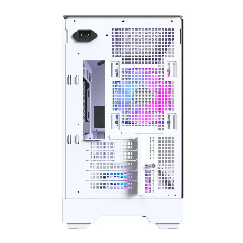 Case-MONTECH-micro ATX-Mini-ITX-White-Midi Tower-PC-KING 15 PRO-KING15PRO,W,