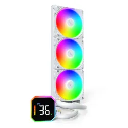 Cpu cooler multi socket white-hyperflow digital 360 montech