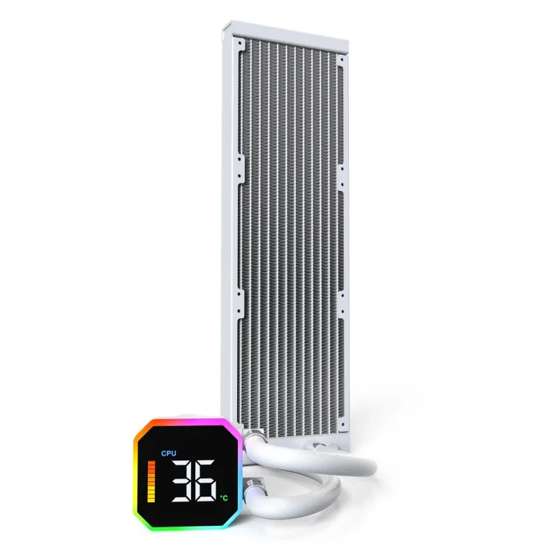 Cpu cooler multi socket white-hyperflow digital 360 montech