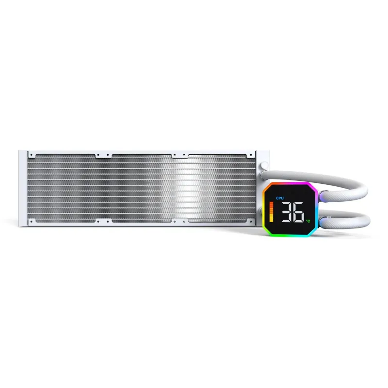 Cpu cooler multi socket white-hyperflow digital 360 montech