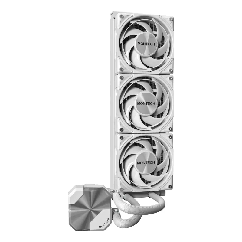 Cpu cooler multi socket white-hyperflow silent360,w, montech