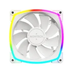 Case fan 120mm-rx120 pwm white 3 in 1 montech