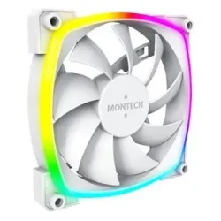 Case fan 120mm-ax120 pwm white 3 in 1 montech