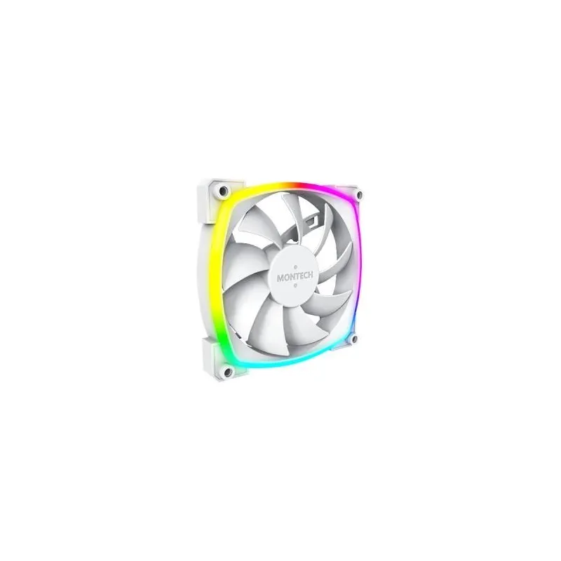 Case fan 120mm-ax120 pwm white 3 in 1 montech
