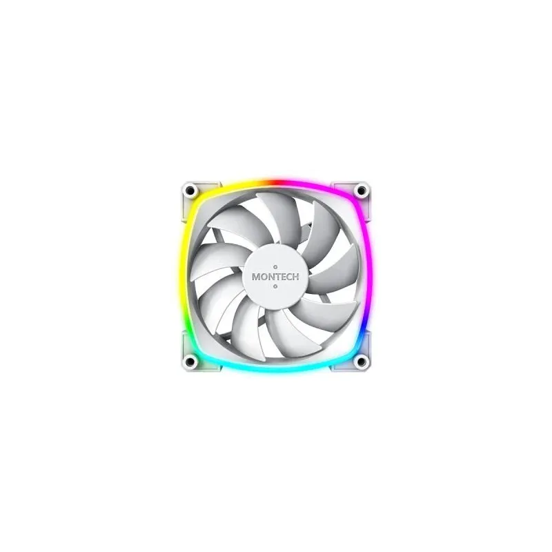 Case fan 120mm-ax120 pwm white 3 in 1 montech