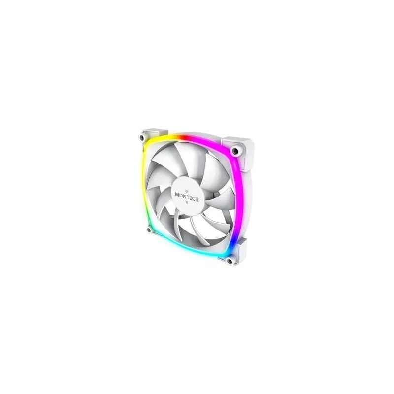 Case fan 120mm-ax120 pwm white 3 in 1 montech