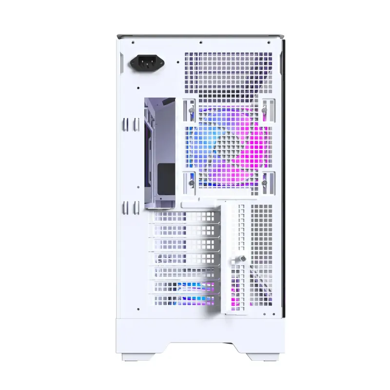 Case-MONTECH-micro ATX-Mini-ITX-White-Midi Tower-PC-KING 45 PRO-KING45PRO,W,