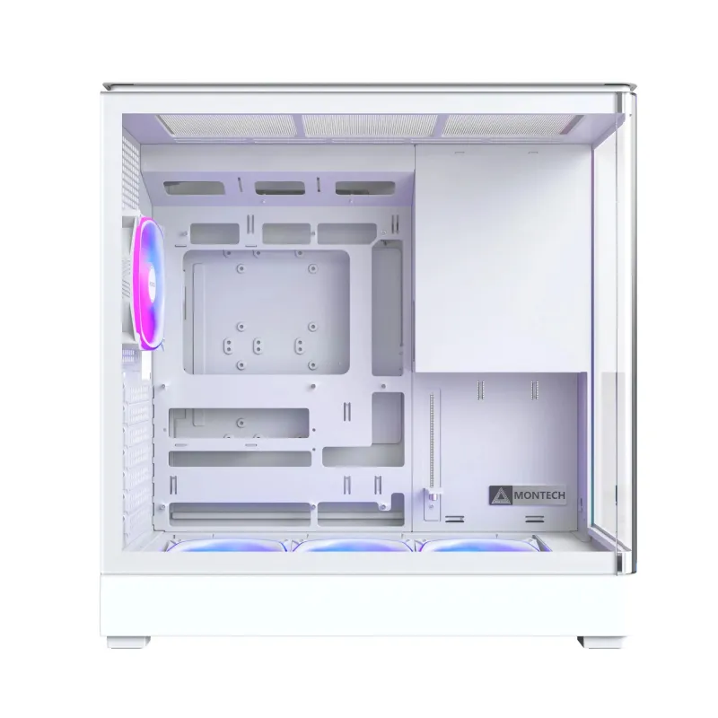 Case-MONTECH-micro ATX-Mini-ITX-White-Midi Tower-PC-KING 45 PRO-KING45PRO,W,