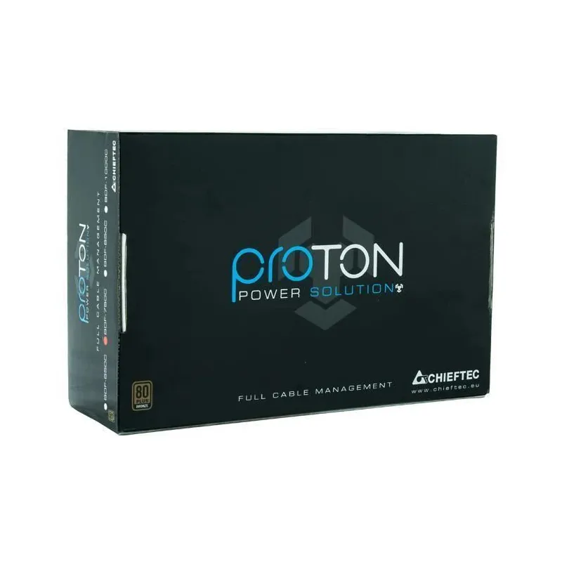 Power Supply-CHIEFTEC-650 Watts-Efficiency 80 PLUS BRONZE-PFC Active-BDF-650C