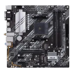 Mainboard-ASUS-AMD B550-SAM4-MicroATX-Memory DDR4-Memory slots 4-2xPCI-Express 3.0 1x-1xPCI-Express 4.0 16x-2xM.2-1x15pin
