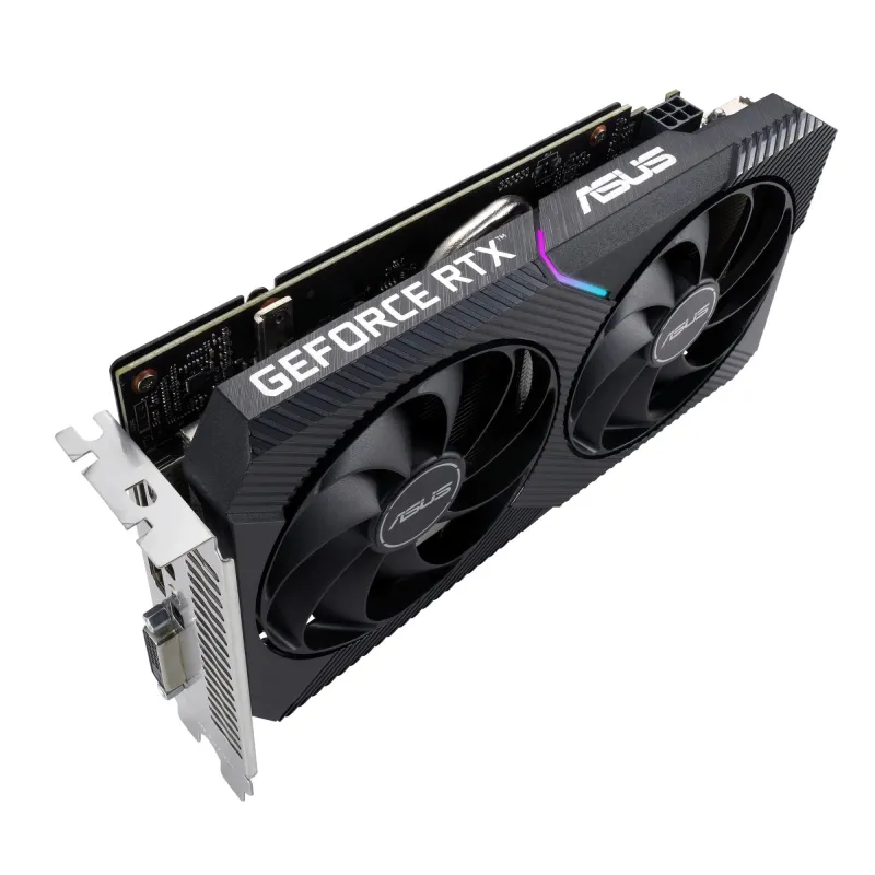 Asus - Dual GeForce RTX 3050 V2 OC Edition 8GB GDDR6 - NVIDIA - 8 GB - GeForce RTX 3050 - GDDR6 - DVI-D ports quantity 1 - HDMI