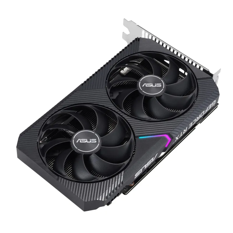 Asus - Dual GeForce RTX 3050 V2 OC Edition 8GB GDDR6 - NVIDIA - 8 GB - GeForce RTX 3050 - GDDR6 - DVI-D ports quantity 1 - HDMI