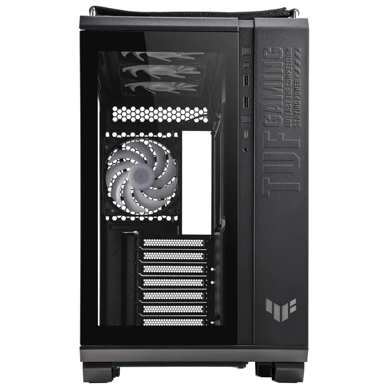 Case-ASUS-GT502 PLUS-MidiTower-Not included-ATX-MicroATX-MiniITX-Colour Black-GT502PLUS-BLK-TG-TUFGAM