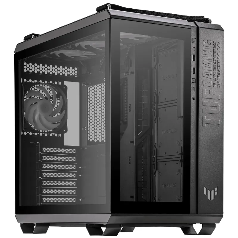 Case-ASUS-GT502 PLUS-MidiTower-Not included-ATX-MicroATX-MiniITX-Colour Black-GT502PLUS-BLK-TG-TUFGAM