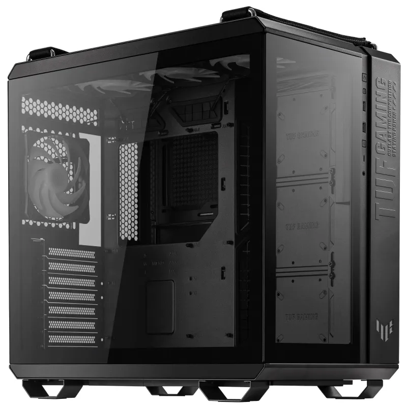 Case-ASUS-GT502 PLUS-MidiTower-Not included-ATX-MicroATX-MiniITX-Colour Black-GT502PLUS-BLK-TG-TUFGAM
