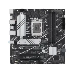 Mainboard-ASUS-Intel B760 Express-LGA1700-Micro-ATX-Memory DDR4-Memory slots 4-1xPCI-Express 4.0