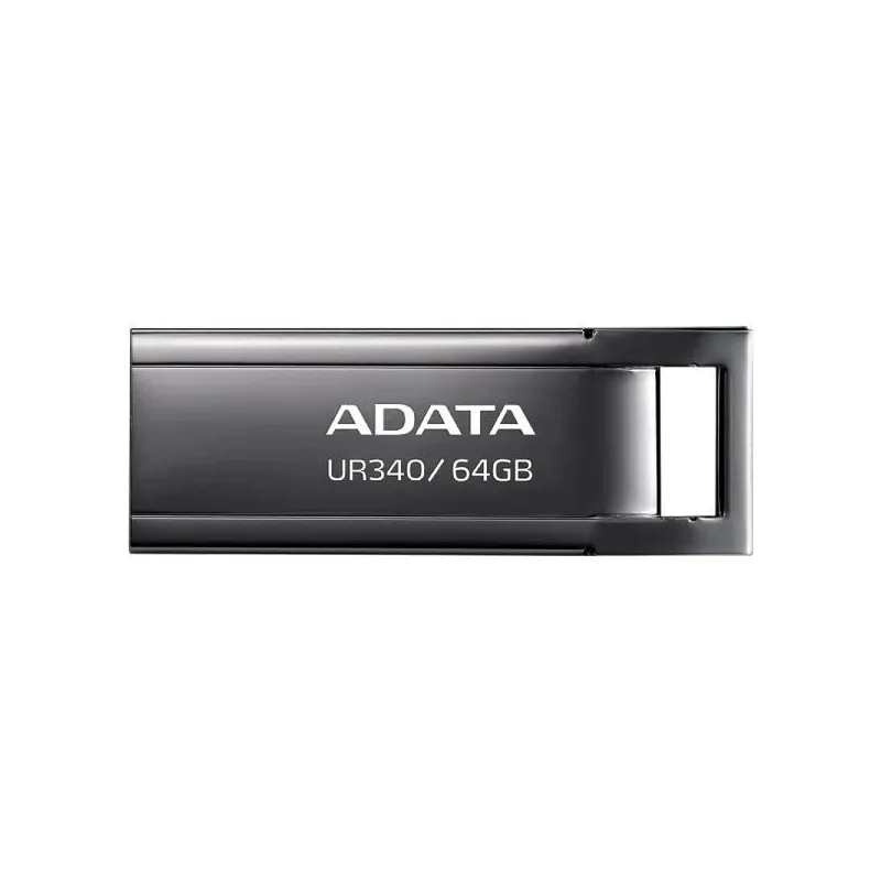 ADATA - USB Flash Drive - UR340 - 64 GB - USB 3.2 Gen1 - Black