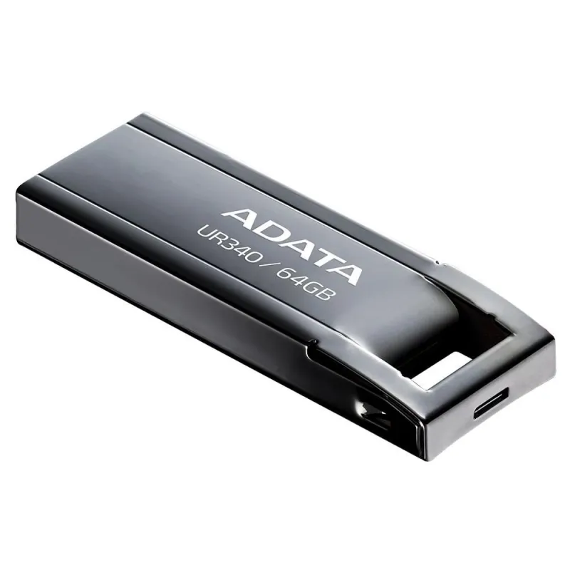 ADATA - USB Flash Drive - UR340 - 64 GB - USB 3.2 Gen1 - Black