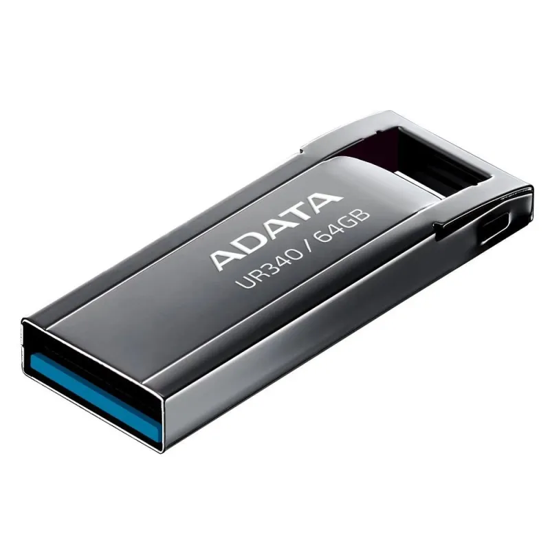 ADATA - USB Flash Drive - UR340 - 64 GB - USB 3.2 Gen1 - Black