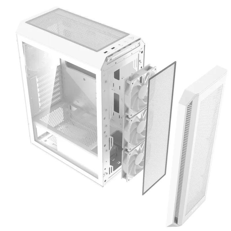 Case-ADATA-VALOR AIR PLUS MID-MidiTower-Case product features Transparent panel-ATX-MicroATX-MiniITX-Colour