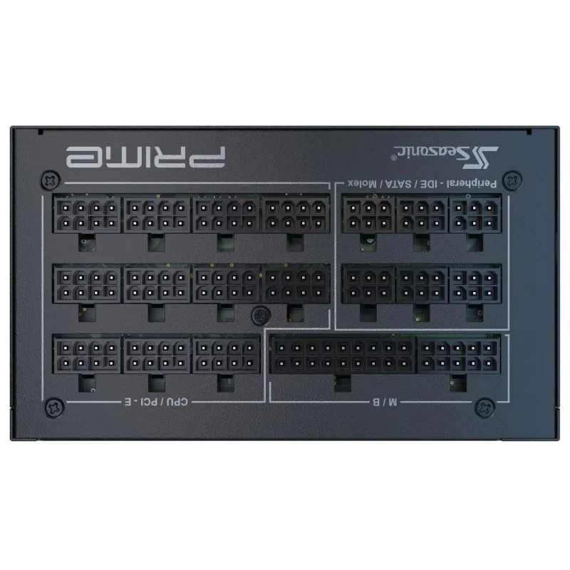 Power Supply-SEASONIC-PRIME TX ATX 3.0-1600 Watts-Efficiency 80 PLUS TITANIUM-MTBF 100000 hours-PRIME-TX-1600-ATX30